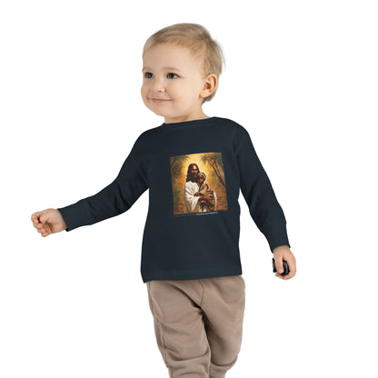 Safe in His Hands-Toddler Long Sleeve Tee