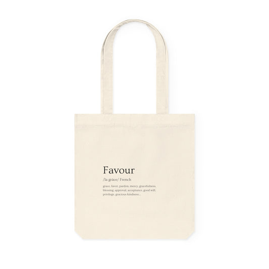 Favour Custom Print Woven Tote Bag