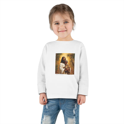 Safe in His Hands-Toddler Long Sleeve Tee