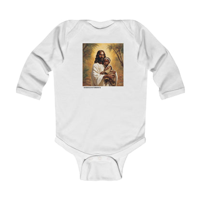 Safe in His Hands-Infant Long Sleeve Bodysuit