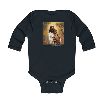 Safe in His Hands-Infant Long Sleeve Bodysuit