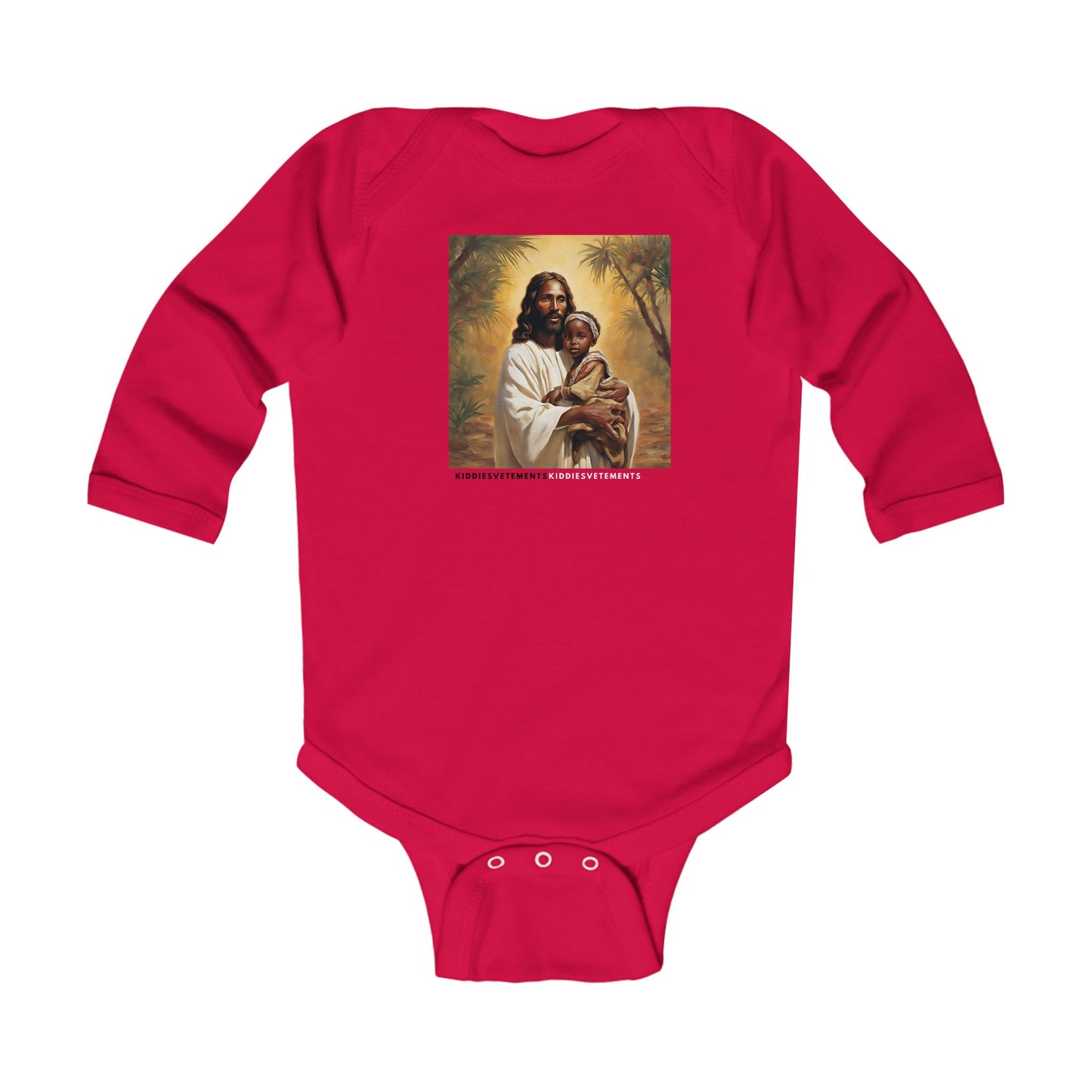 Safe in His Hands-Infant Long Sleeve Bodysuit