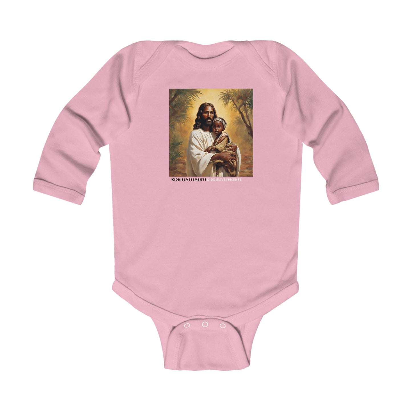 Safe in His Hands-Infant Long Sleeve Bodysuit