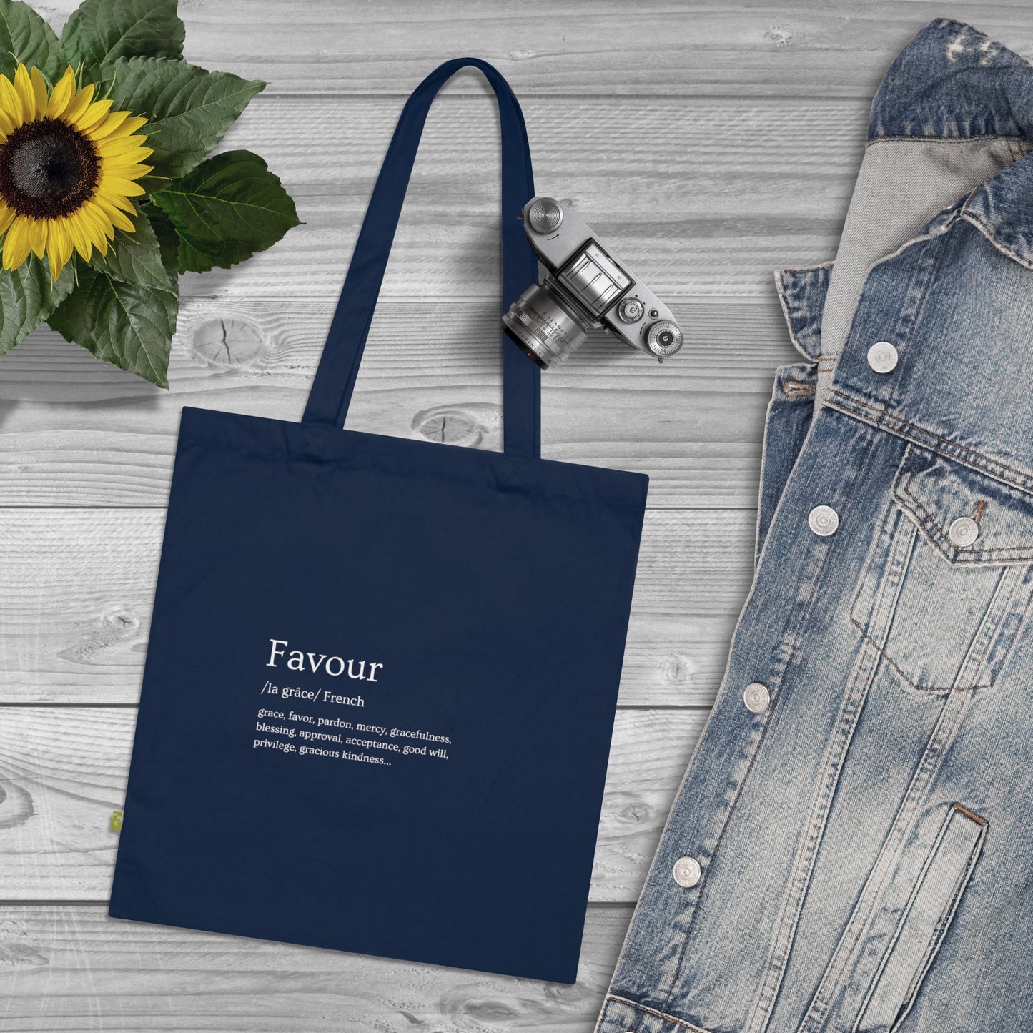 Favour Custom Organic Cotton Tote Bag