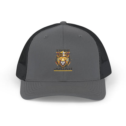 Lion of Judah Custom Embroiderd Snapback Trucker Cap