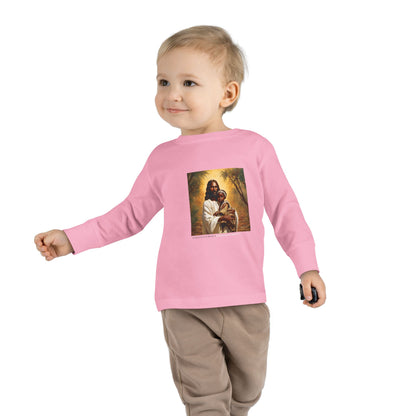 Safe in His Hands-Toddler Long Sleeve Tee