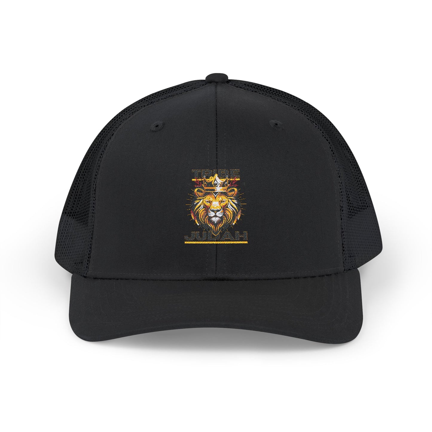 Lion of Judah Custom Embroiderd Snapback Trucker Cap