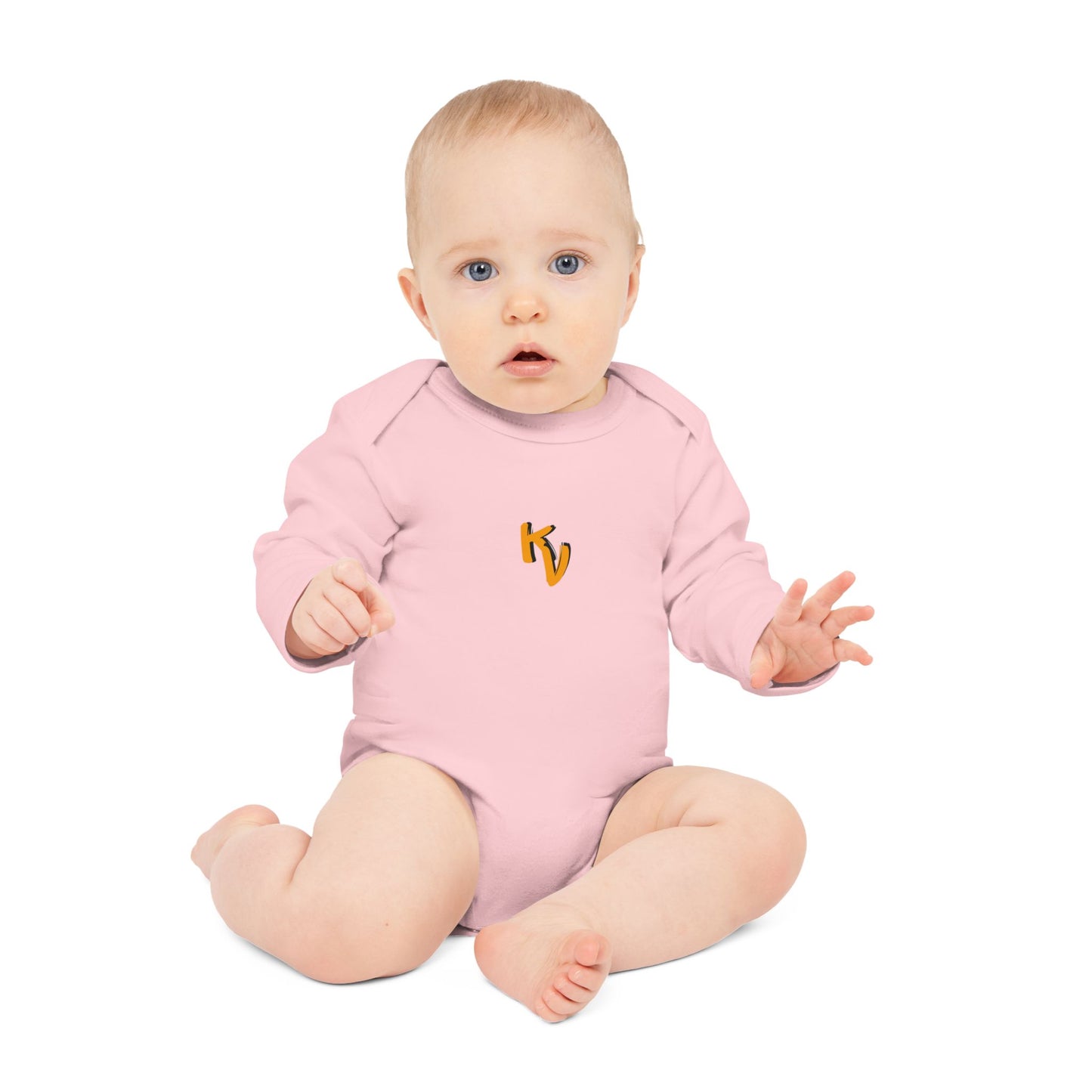 KiddiesVetements Logo - Ps. 127:3 Long-Sleeve Organic Bodysuit