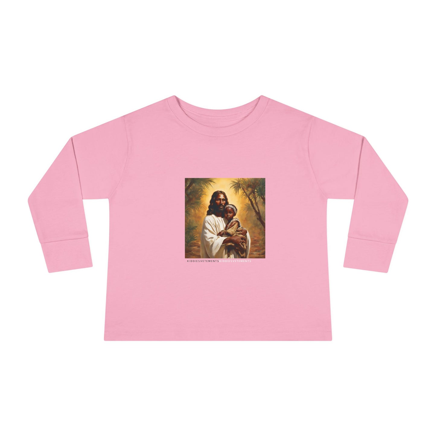 Safe in His Hands-Toddler Long Sleeve Tee