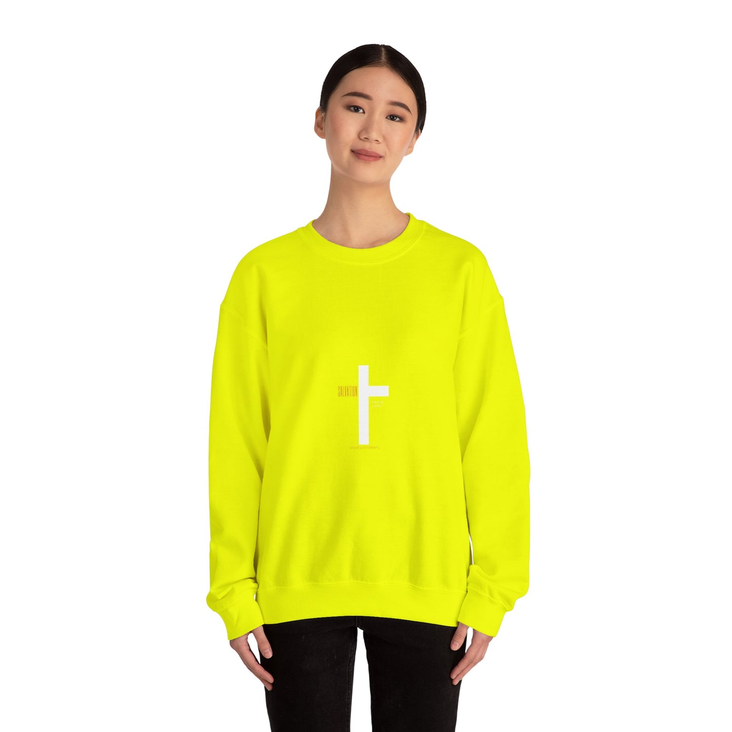 Saviour Custom Unisex Heavy Blend™ Crewneck Sweatshirt