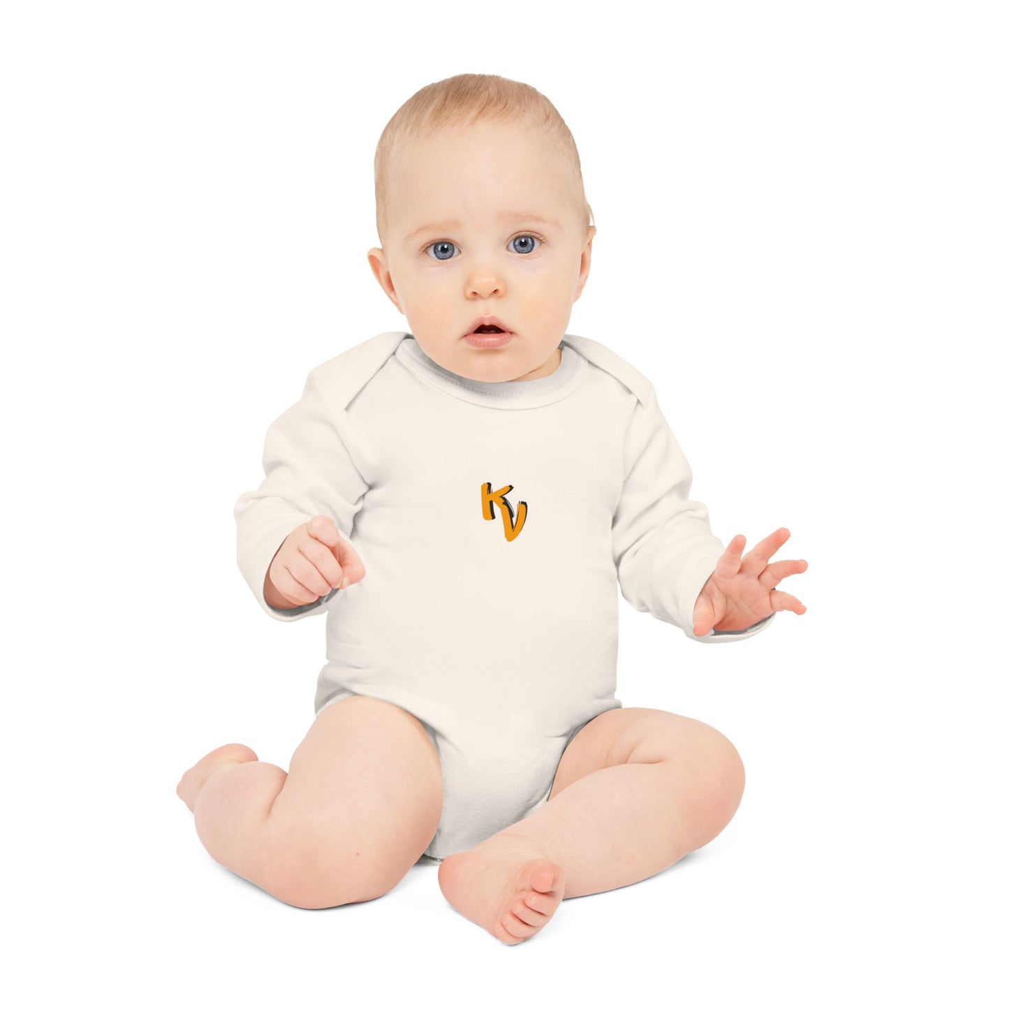 KiddiesVetements Logo - Ps. 127:3 Long-Sleeve Organic Bodysuit