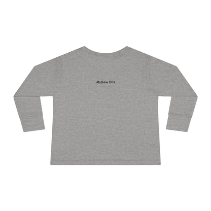 Safe in His Hands-Toddler Long Sleeve Tee