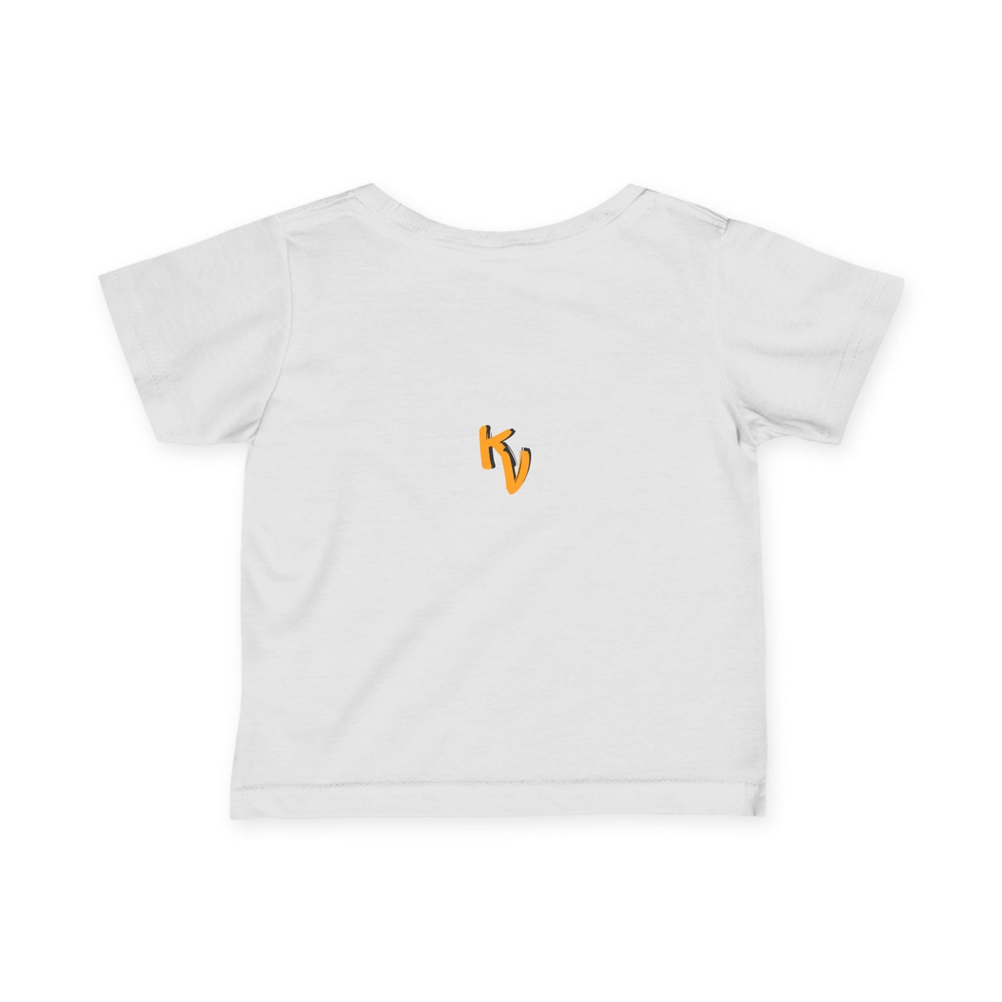 Infant Angel Print  Jersey Tee