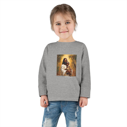 Safe in His Hands-Toddler Long Sleeve Tee