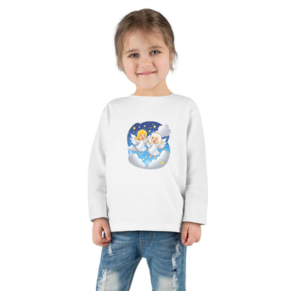 Angel Print Long Sleeve Tee