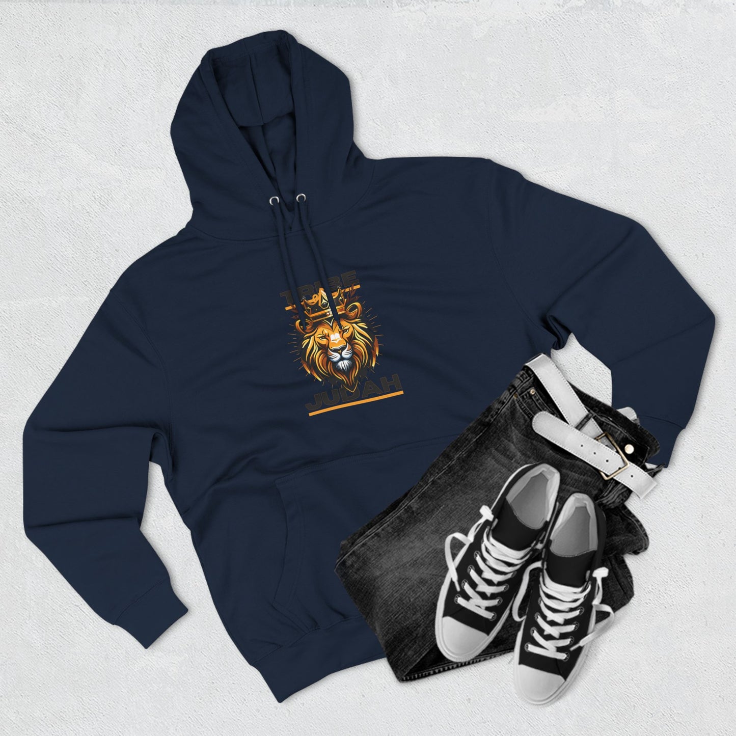 Tribe of Judah Custom Three-Panel Fleece Hoodie