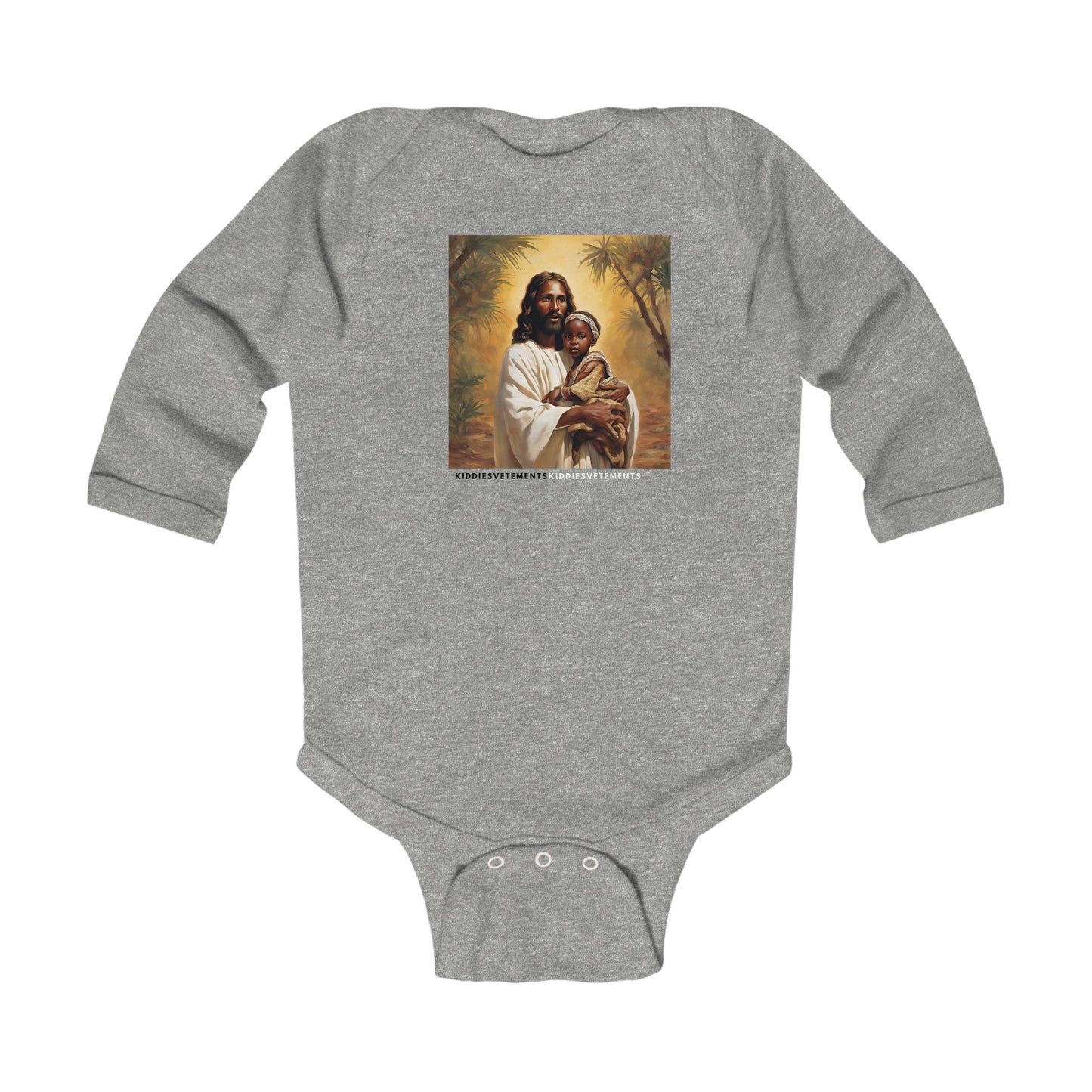 Safe in His Hands-Infant Long Sleeve Bodysuit