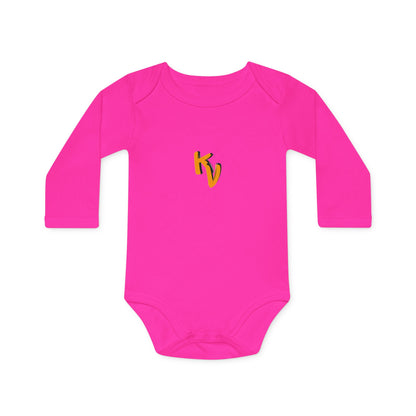 KiddiesVetements Logo - Ps. 127:3 Long-Sleeve Organic Bodysuit